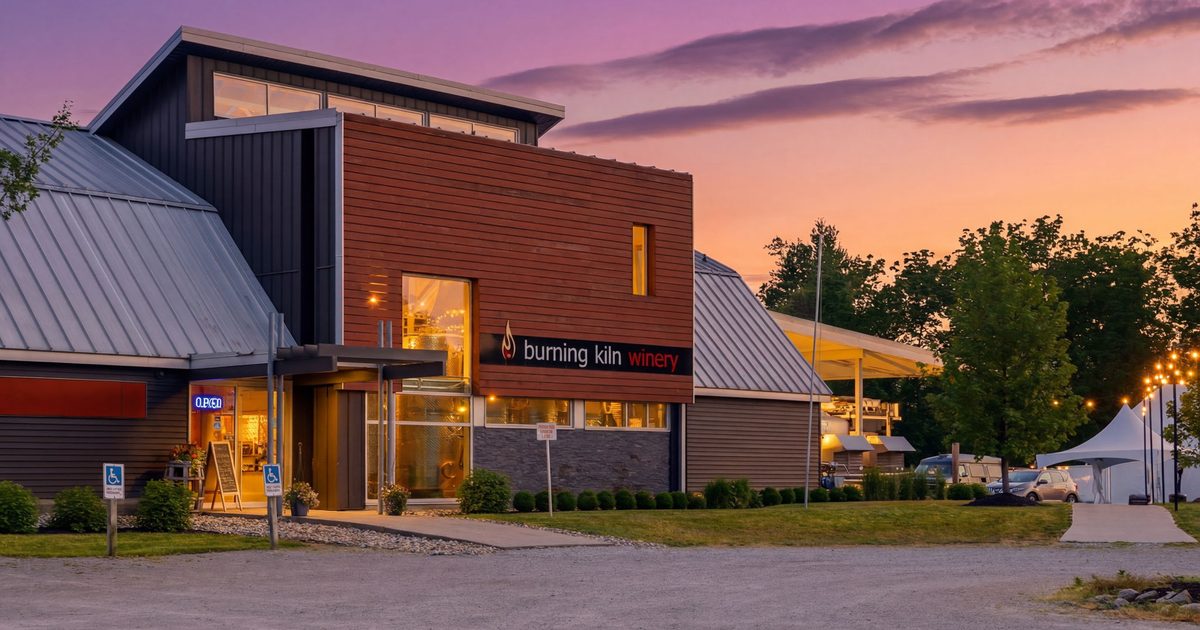Burning Kiln Winery, 1709 Front Road, St. Williams